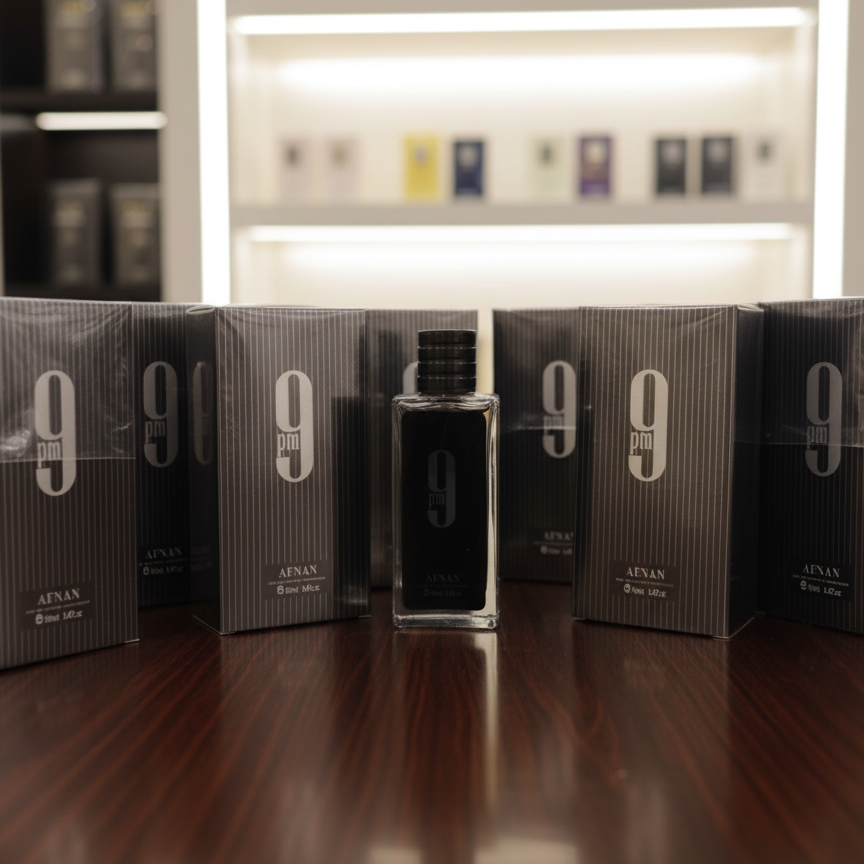 Afnan 9PM Perfume – Unisex EDP 100ml Black, Long-Lasting Elegant Fragrance for Men & Women