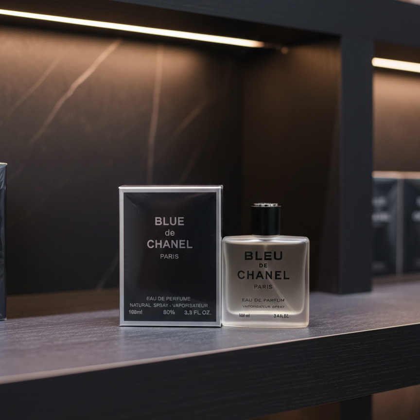 Blue de Chanel Eau de Perfume for Men – 100ml Long-Lasting Fragrance