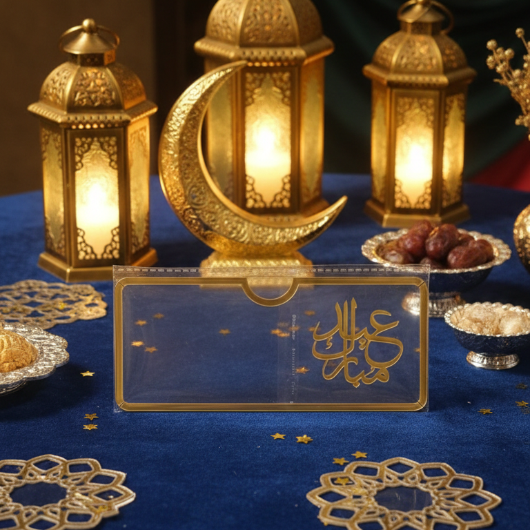 Eid Mubarak Acrylic Envelope