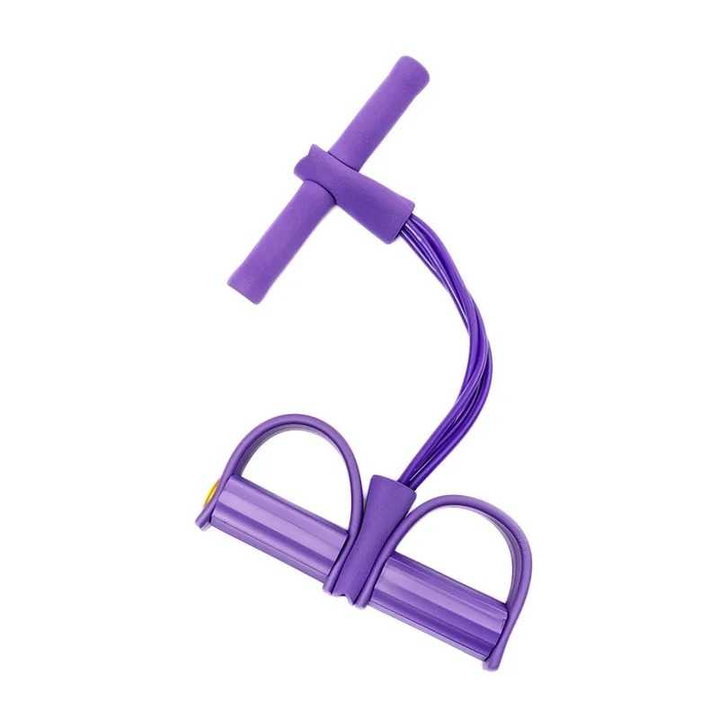 Foot Pedal Resistance Band Elastic Sit Up Pull Rope For Yoga And Fitness for Abs, Arms, and Full-Body Workouts